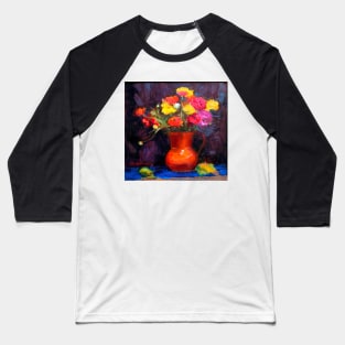 Still Life ~ The Orange Vase Baseball T-Shirt